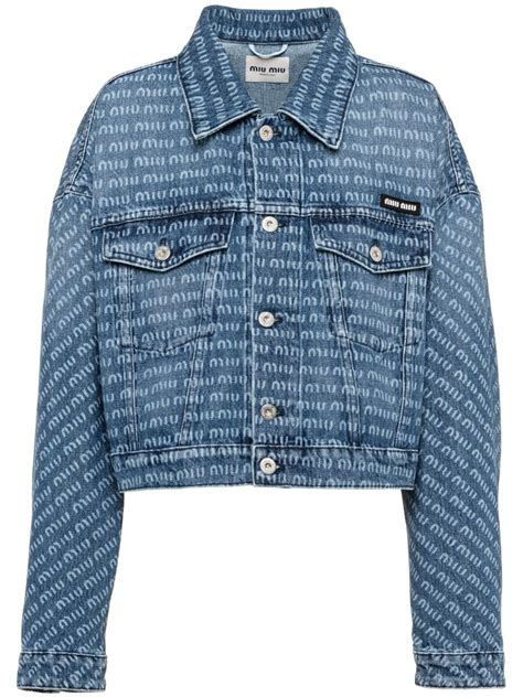 miu miu jacket denim